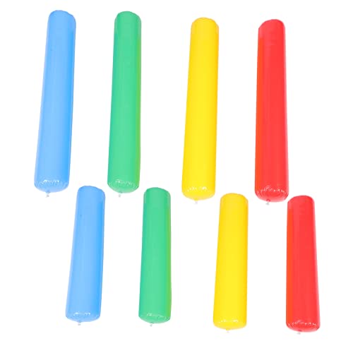 OFFSCH 8 Stück Aufblasbare Krachmacher Stöcke Für Kinder Ideal Für Kindergarten Und Party PVC Material Bunte Farben änge von OFFSCH