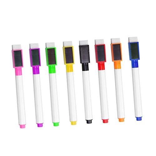 OFFSCH 8st Whiteboard-stift Magnetischer Trocken Abwischbarer Marker Whiteboard-marker Trocken Abwischbar Magnetisches Whiteboard Für Den Kühlschrank Trockener Löschstift Zeichenstift von OFFSCH