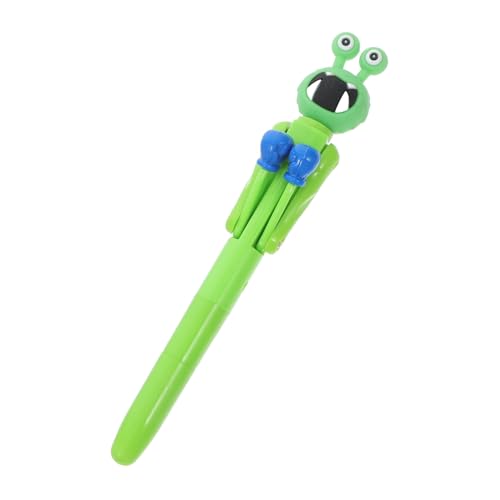 OFFSCH Frosch-boxstift Stanzstifte Büro Stifte Neuheit Kugelschreiber Schulstifte Boxfederfrosch Lustiger Kugelschreiber Boxhandstift Boxstifte Lustige Stifte Schlagstift Green Plastik von OFFSCH