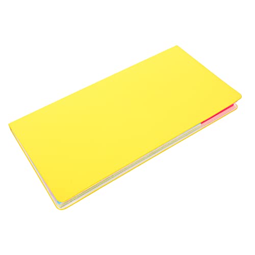 OFFSCH Haftnotiz Scrapbooking-Aufkleber Memo-Aufkleber Notizblöcke Scrapbook-Notizbuch Mini-Etiketten Taschenteiler Notizblock Etikettenaufkleber bunter Aufkleberblock Papier Yellow von OFFSCH