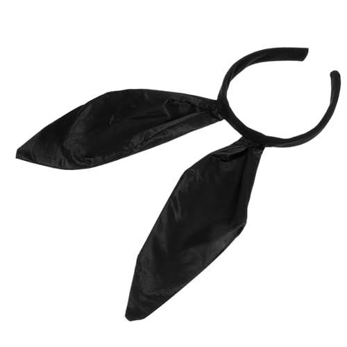 OFFSCH Hasenmädchen Stirnband Kosmetisches Stirnband Hasenkostüm Stirnband Haarband Mit Hasenohren Hasenohr Haarband Make-up-haarband Ohren-stirnband Verkleiden Spa-stirnband Black Stoff von OFFSCH