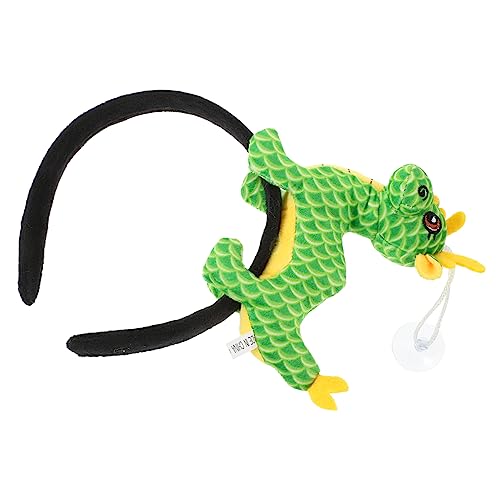 OFFSCH Jahr des Drachen-Stirnbandes chinesisches Neujahrsparty-Stirnband faschingshaareif new year decoration drachen haar zubehör Haarschmuck aus dem Jahr des Drachen Plüsch von OFFSCH