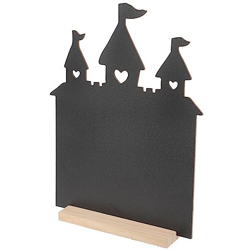 OFFSCH Löschbare Tafel Mini-tafelschilder Message-board-schild Kreidetafel Staffelei Zeichen Desktop-nachrichtenbrett Kleine Tafelschilder Mit Ständer Kreidetafel-schild Hölzern Black von OFFSCH