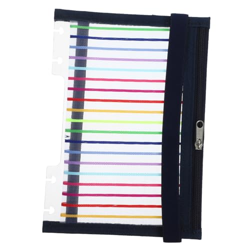 OFFSCH Loseblatt Dokumententasche Notizbücher Reißverschluss Binder Notebook Tasche Notebook Hülle Tasche Für Den Täglichen Gebrauch Loseblatt Tasche Binder Zubehör Binder von OFFSCH