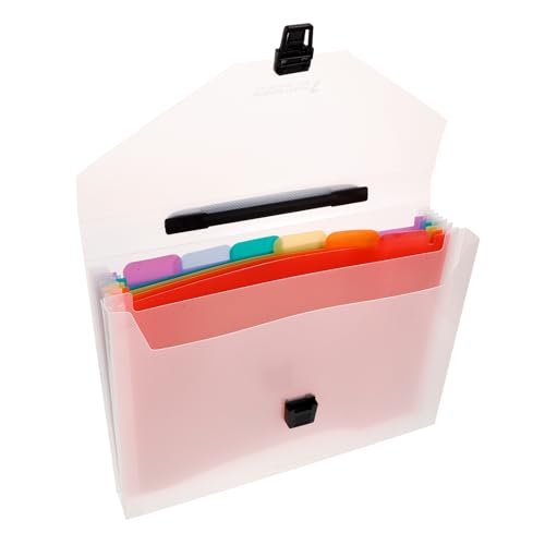 OFFSCH Orgeltasche Papier Organizer Desktop Organizer Dokumenten Organizer Ordner Dateiordner Tasche Akkordeon Dateitasche Datei Papiertasche Tragbarer Dateiordner Akkordeon von OFFSCH