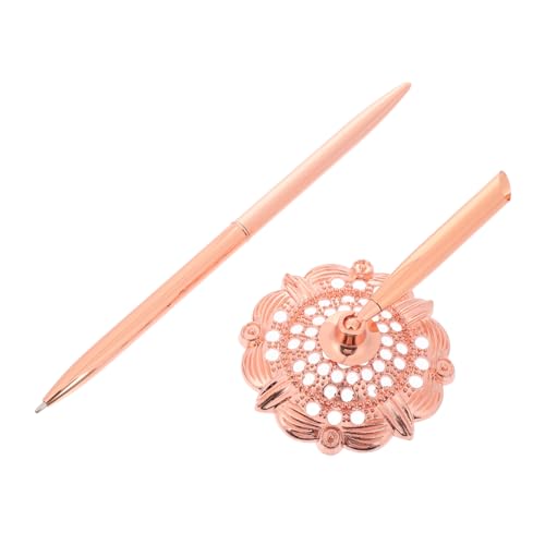 OFFSCH Signaturstift Business-stifte Stifte Für Die Bank Stifte Zum Signieren Im Gästebuch Luxusstifte Für Männer Desktop-kugelschreiber Stylischer Kugelschreiber Metall Rose Gold von OFFSCH