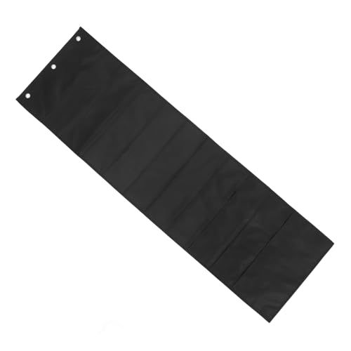 OFFSCH Wandmontierte Aufbewahrungstasche Für Dokumente Briefhalter Für Die Wand Hängende Wandmappe Schulorganisation Für Zu Hause Aktenwand-organizer Hängender Aktenordner Black Polyester von OFFSCH