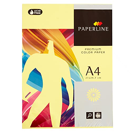 OFITURIA Pack 500 Hojas Color Amarillo Tamaño A4 80g, FAB-15641 von OFITURIA