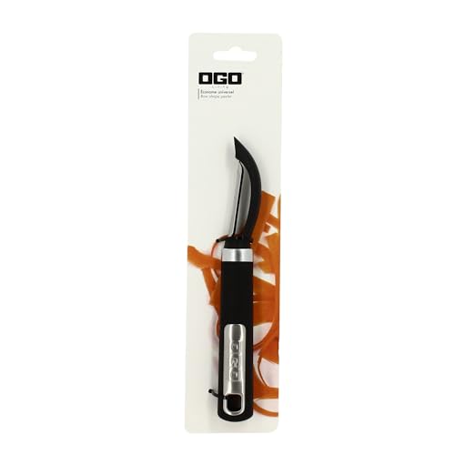 OGO LIVING OGO Sparschäler Universal, grau/schwarz, 3 x 2 x 21 (cm) von OGO LIVING