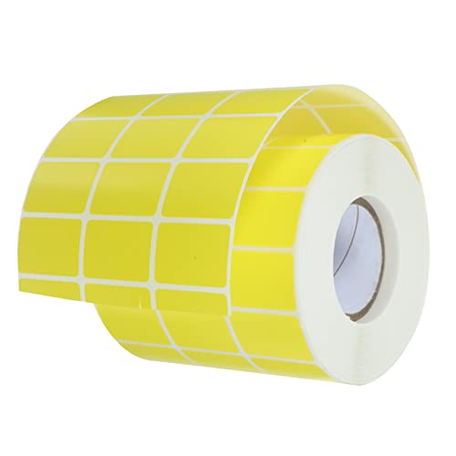 1 Rolle Quadratischer Etikettenaufkleber Lebensmittelaufkleber Direkter Thermoaufkleber Papieraufkleber Namensschilder Beschriften Aufkleber Aus Beschichtetem Papier Yellow OHPHCALL von OHPHCALL