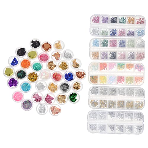 OHPHCALL 1 Set Folienpapier Für Nagelkunst Strass Dekore Für Kreative Maniküre Zubehör Für Gel Und Nagellack Ideal Für Nageldesign Und Verschönerung Zuhause Oder Im Salon von OHPHCALL