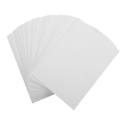 OHPHCALL 100 Blatt Fotopapier Bilddruckerpapier Hochglanzpapier Glänzendes Druckerpapier Fotodruckerpapier Fotodruckpapier Druckerpapier in Fotoqualität Weiß von OHPHCALL