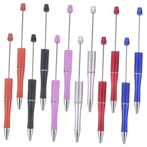 OHPHCALL 12St Kugelschreiber Perlenstifte für Weihnachten Nachfüllungen für Tintenstifte Schreibstift Neutralstift schreibkladde scrapbook Stift-Kit Stift für Erwachsene im Haushalt Plastik von OHPHCALL