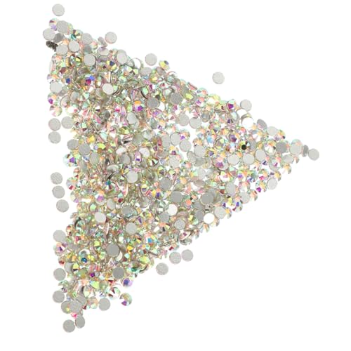 OHPHCALL 2880 Stück Diamanten Für Nägel Strasssteine ​​Für Nägel Maniküre Strass Charms Glas Flache Rückseite DIY Strass von OHPHCALL