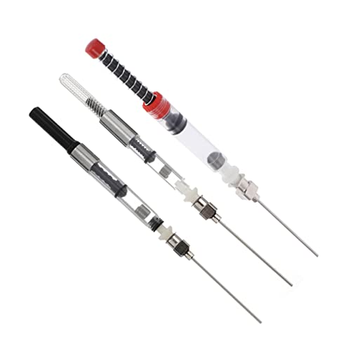 OHPHCALL 3St Konverter für Füllfederhalter der Stift Tintenfüller für Füllfederhalter Tintenkonverter Kreuz zeichenstifte set pen set Stift Tinte Absorption Tintenabsorber Plastik Black von OHPHCALL