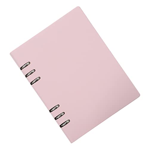 OHPHCALL A4- -Notizblock notizbuch personalisiert personalisiertes notizbuch kladden the notebook Zeitplan-Notizbuch Binder-Tagebuch-Notizbuch Zeitplan-Notizblock Pu Rosa von OHPHCALL