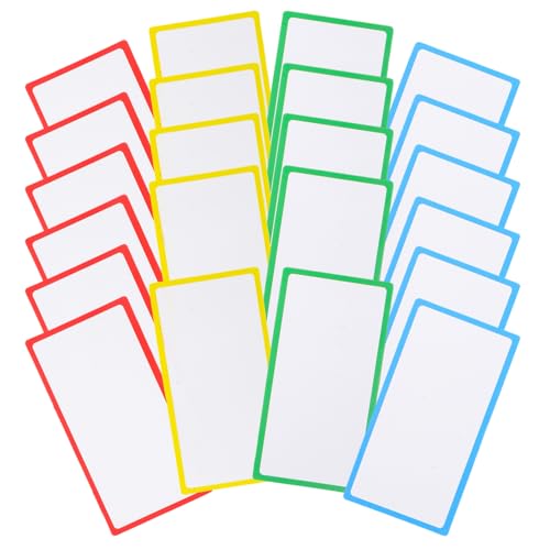 OHPHCALL Magnetische Trocken Abwischbare Etiketten 36 Stück Bunte Namensschilder Flexible Wiederverwendbare Magnetische Etikettenaufkleber Für Whiteboard Kühlschrank Beschreibbare von OHPHCALL