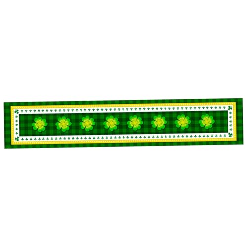 OHPHCALL St. Patrick tischläufer st Patricks Day st.Patricks Day Accessories tischdecke grün Festliche Dekoration Tischdekoration Party-Banner Festliche Tischdecken Heimtischdecke Polyester von OHPHCALL