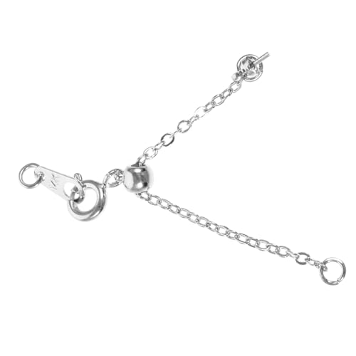 OHPHCALL Verstellbare Verlängerungskette mit Karabiner für DIY Schmuck für Armbänder Platinfarbe Vielseitig Einsetzbar OHPHCALL Verstellbare Verlängerungskette mit Karabiner für DIY Schmuck für Armbänder Platinfarbe Vielseitig Einsetzbar von OHPHCALL