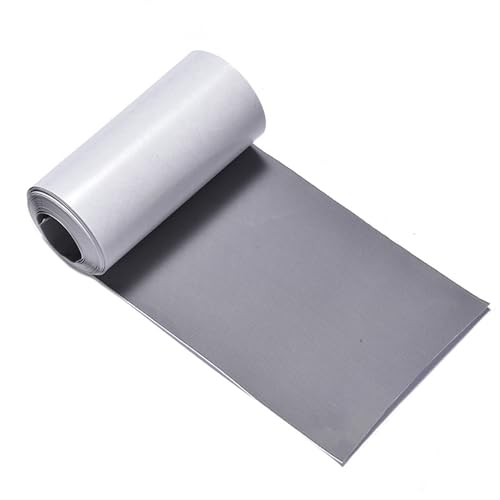 OHYER 7.6×200CM Nylon Reparatur Patches flicken selbstklebend stoff Reparaturflicken für Daunenjacken aufbügelflicken flicken für zelte flick und fertig bügelflicken selbstklebender stoff (Grau) von OHYER