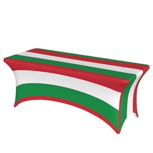 OKFSTY Tischdecke mit italienischer Flagge, Polyester, rechteckige Tischdecke für Küche, Esszimmer, Tischdekoration OKFSTY Tischdecke mit italienischer Flagge, Polyester, rechteckige Tischdecke für Küche, Esszimmer, Tischdekoration von OKFSTY