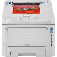 OKI C650dn Farb-Laserdrucker grau von OKI