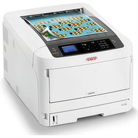 OKI C844dnw Farb-Laserdrucker grau von OKI