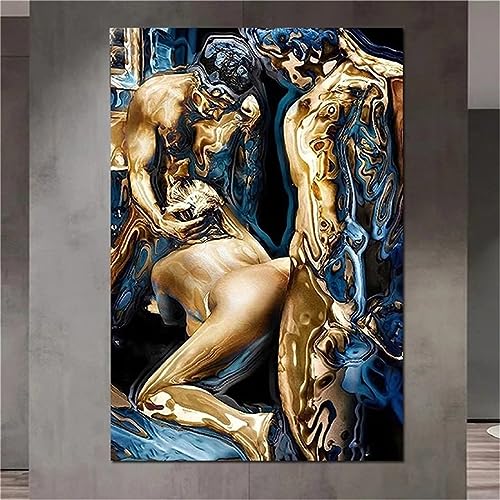 DIY 5D Diamond Painting Kits, Sexy Abstrakte Kunst Full Drill Diamant Painting Zubehör, Malen Nach Zahlen, Diamond Painting Set, Painting by Numbers Arts Craft for Home Wall Decor 16x20in von OKIKA