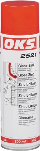 OKS Glanz-Zinkspray OKS 2521 400ml, 12 Stück von OKS