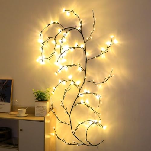 OKSANO LED Lichterkette,144 LED lichterketten außen/innen mit Stecker, [2.5 m] + [2 m] Zuleitung, für Party Hochzeit Weihnachten Garten,Balkon,zimmer deko von OKSANO