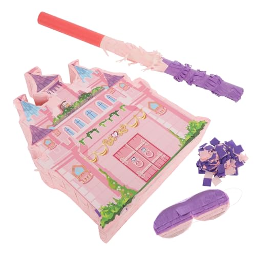 OKUMEYR 1 Satz Prinzessin-schloss-pinata Süßigkeiten-pinata-behälter Pinata Zur Hochzeit Spielzeug-süßigkeitenhalter Süßigkeitenbehälter Piñata Pinata- Piñata Für Die Party Papier von OKUMEYR