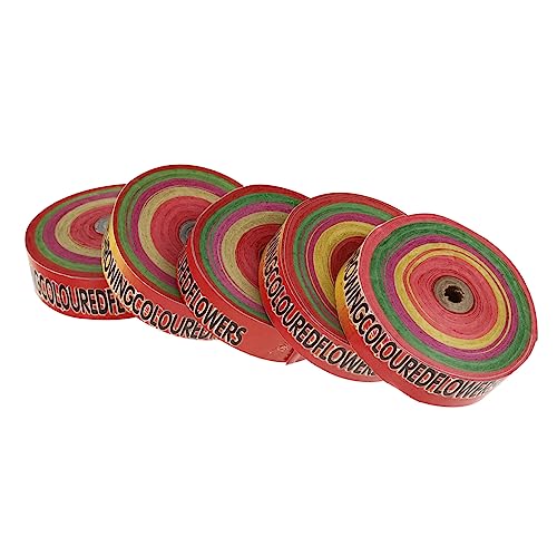 OKUMEYR 10st Hand Geworfenes Hochzeitsstreamer Konfetti Zubehör Für Die Abschlussfeier Hochzeits-streamer Bunte Luftschlangen Plätzchen Dekorieren Party-streamer Colorful Papier von OKUMEYR