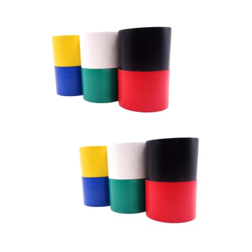 OKUMEYR 12 Rollen Klebeband wasserfestes Reparaturband Wartungsband Reparaturband für Zelte Paketband waterproof tape wasserfestes tape Patchband abdecken Filmreparaturband Stoff Colorful von OKUMEYR