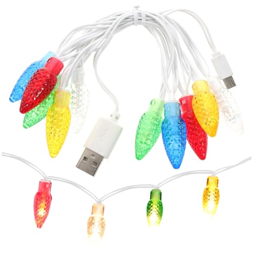 OKUMEYR 1Stk Ladekabel für Lichterketten Handy USB Ladekabel usb-schnittstelle licht color changing weihnachtsgeschenke Handyladegerät Auto-Ladegerät Ladelampe Telefon Datenleitung Fenster von OKUMEYR