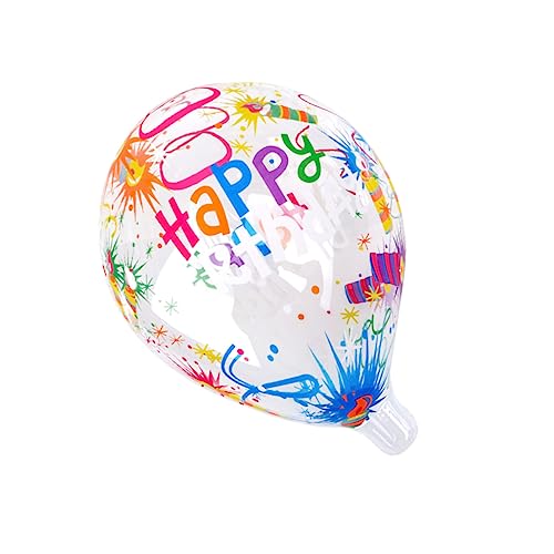 OKUMEYR 2St transparenter Pop-Ball-Ballon dekorative Luftballons zum Geburtstag dekorative Requisiten zum Geburtstag hochzeitsdeko hochzeits dekoration balongas Festivalballons TPU-Ballons von OKUMEYR