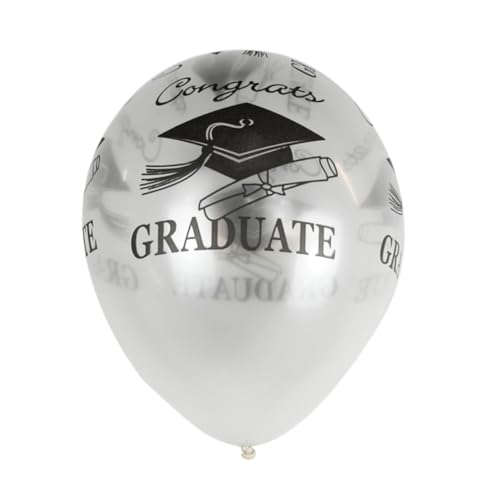 OKUMEYR 50 Stück 1 Satz Latexballon Graduation party decorations Graduation party supplies Abschlussfeier Dekorationen 2020 Abschlussfeier 2020 Perlenballons Abschlussfeier Luftballons von OKUMEYR