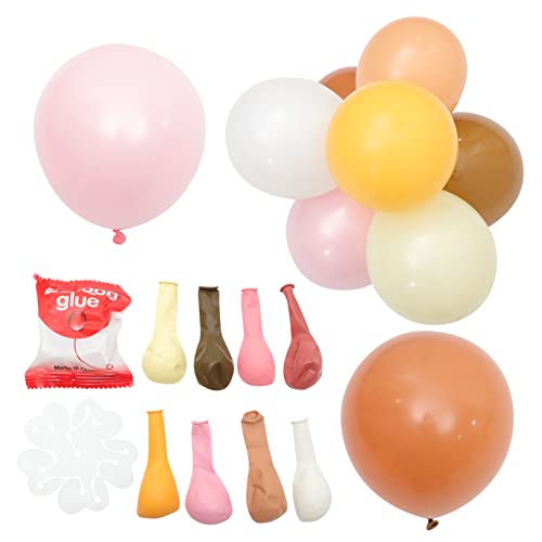 OKUMEYR 9 Sets Daisy Luftballons Kit Latex Dekorationen Folie Partei Liefert von OKUMEYR