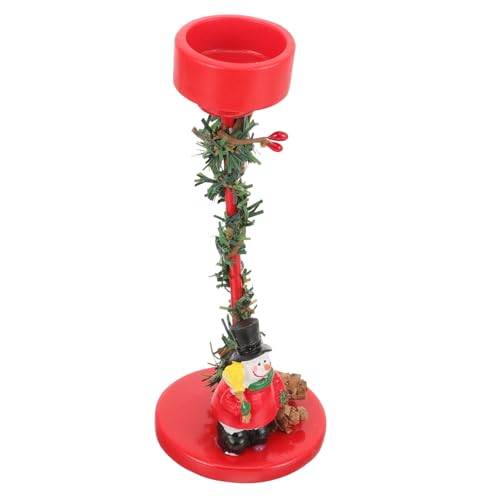 OKUMEYR Desktop-Schmuck weihnachtsmotiv kerzenständer Weihnachten Christmas Candle Holder Candle Liner Candle Set Weihnachtsdekoration Kerzenhalter Desktop-Ornament Metall Colorful von OKUMEYR