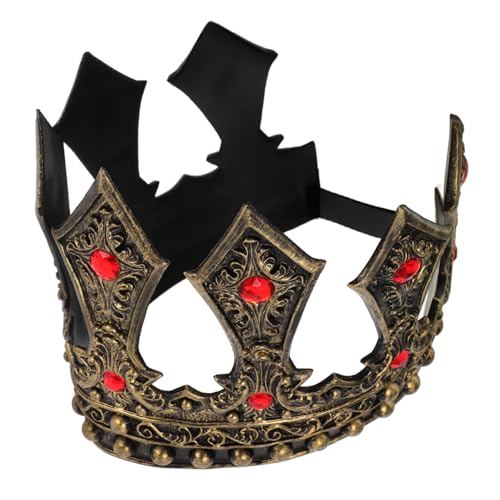 OKUMEYR Diamant-Königskrone geburtstagskrone kinder krone Fotorequisiten Krone Cosplay Krone Historische Krone Prinzessin Krone Kronenjunge zum Geburtstag Tiara Königskrone für Kinder RP von OKUMEYR