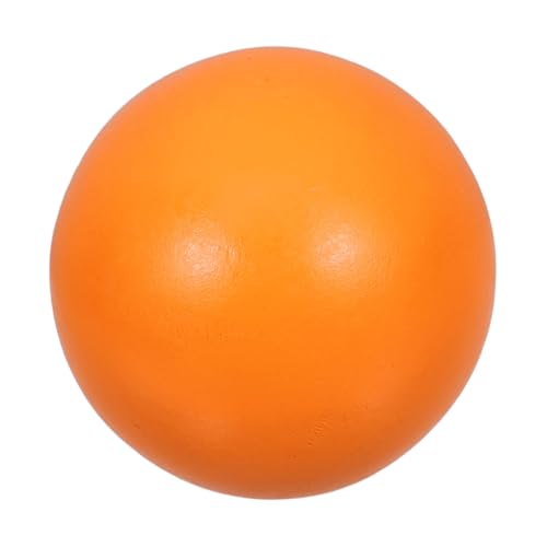 OKUMEYR Holzkugel Billardball Holzhandwerk holzspielzeug Golfball billardtisch Kugeln aus Hartholz Holzperlen hölzerne Runden Holz runden Dekokugeln aus Holz runde Kugel aus Holz Orange von OKUMEYR