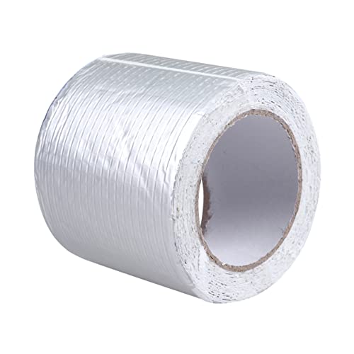 OKUMEYR Klebeband für Dachreparaturen Butylband für zu Hause Schwellerreparaturband wasserdichtes Band ultra waterproof tape aluklebeband Butylkautschukband Butylband reparieren Silver von OKUMEYR