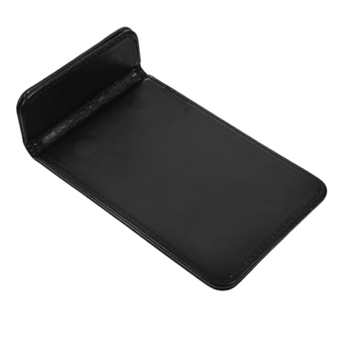 OKUMEYR Restaurant-bestelltafel Flache Zwischenablage Klemmbrett-menühalter Kleines Klemmbrett Klemmbrett-folie Klemmbrett-clip Quittungs-zwischenablage Taschen-klemmbrett Black Kunstleder von OKUMEYR