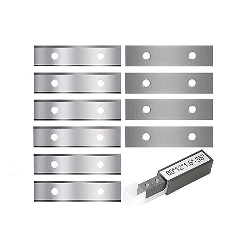 OLSKFUH Hartmetall-Einsatzfräser 60 X 12 X 1,5 Mm Zum Oberflächenfräsen Von Nuten, Spiralhobel-Fräskopf/Handschaber, Drehwerkzeug Für Holzdrehmaschinen, von OLSKFUH