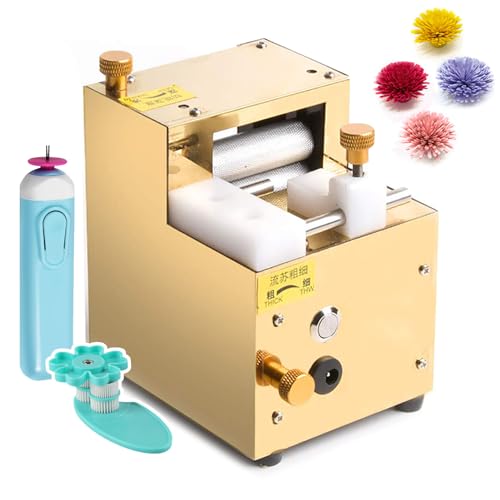 OLSKFUH Zusatzset Für Papier-Quilling, Mit Elektrischem Quastenpapierschneider – 5–22 Mm Einstellbare Breite – Komplett Mit Rollenquiltwerkzeug Und Quilling-Papierstift, Für Heim,Rechargeableversion von OLSKFUH