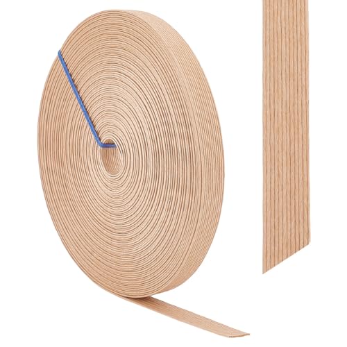 OLYCRAFT 21 Yard Papier Weberei Cane 3/5 Zoll Papier Rattan Cane 12-lagiger Faserrausch für Rattan gewebte Herstellung und Faserrush Weben - Burlywood von OLYCRAFT