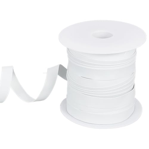 OLYCRAFT 40 Yards/36.6m Rubber Swimwear Elastic Band for Sewing 12mm Wide White Swim Flat Rubber Band Rubber Elastic for Sewing Elastic PVC Synthetic Rubber Band for Sewing Swimwear Accessories Craft von OLYCRAFT