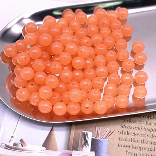 6-8-10-12-14mm Acryl transparent Jelly Beads Lose Abstand Perlen für Schmuckherstellung DIY Halskette Armbänder-07,12mm(20pcs) von ONGOLIA