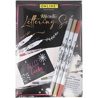 ONLINE® Calli.Brush Metallic Brush-Pens farbsortiert, 1 St. von ONLINE®