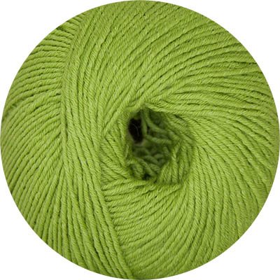 ONline Garne Online Linie 18 Cotone Stretch, 83% Baumwolle, 12% Polyamid, 5% Polyester, 007 Grün, 160 m 50 g von ONline Garne