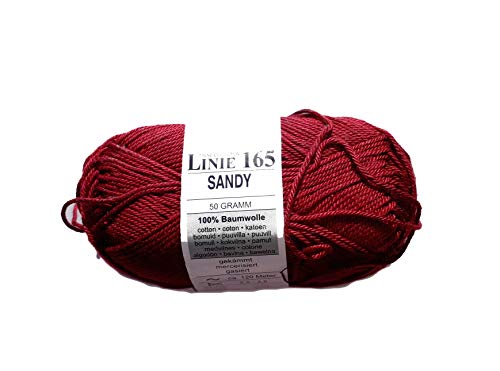 ONline Linie 165 Sandy 28 - Dunkelrot von ONline Garne